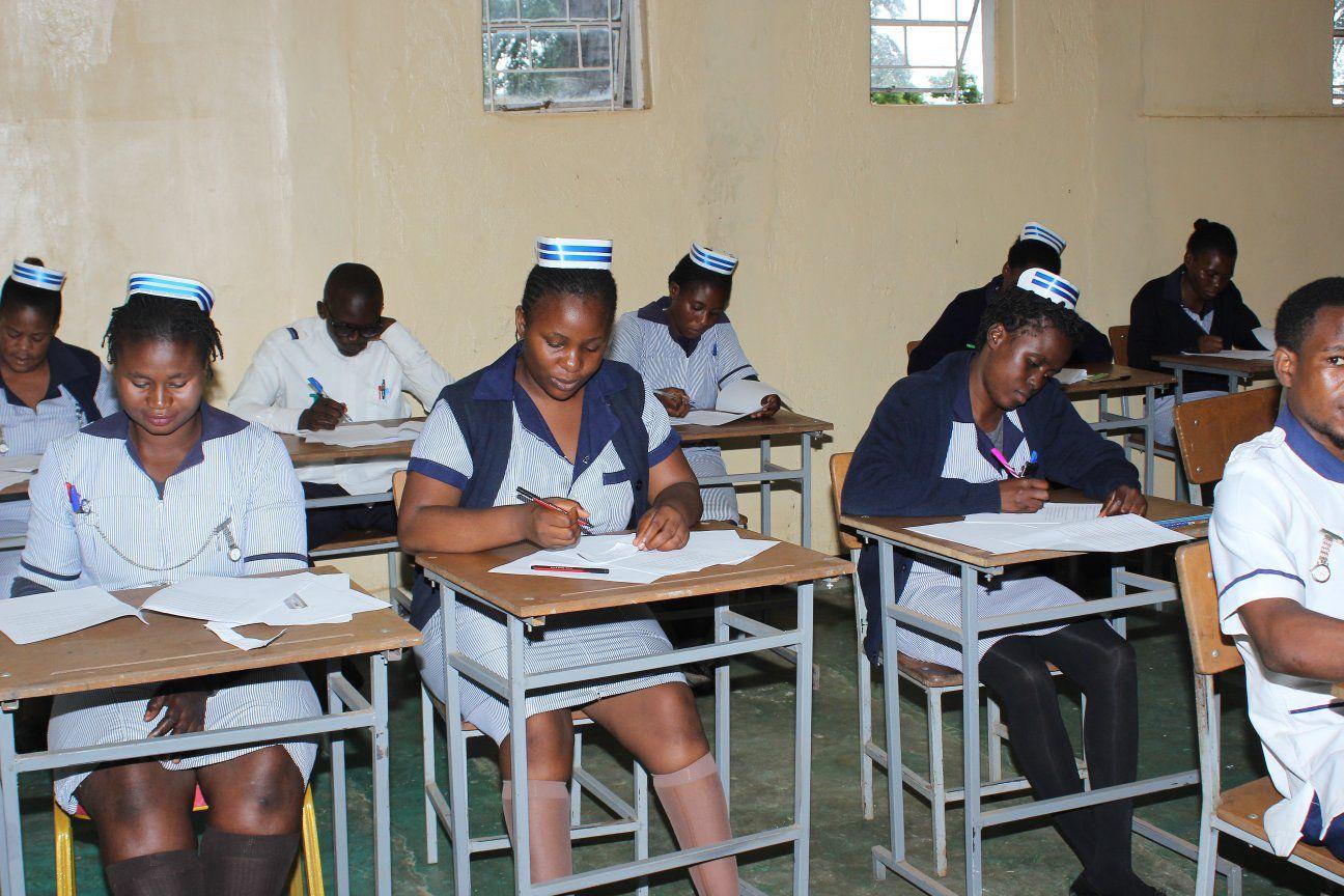 Southern School of Nursing students in class